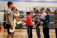 10/11/22 Booster Club pep rally tortilla challenge